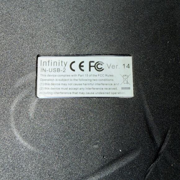 Infinity IN-USB-2 USB Digital Foot Control Transcribe Transcribing Untested - Picture 3 of 6